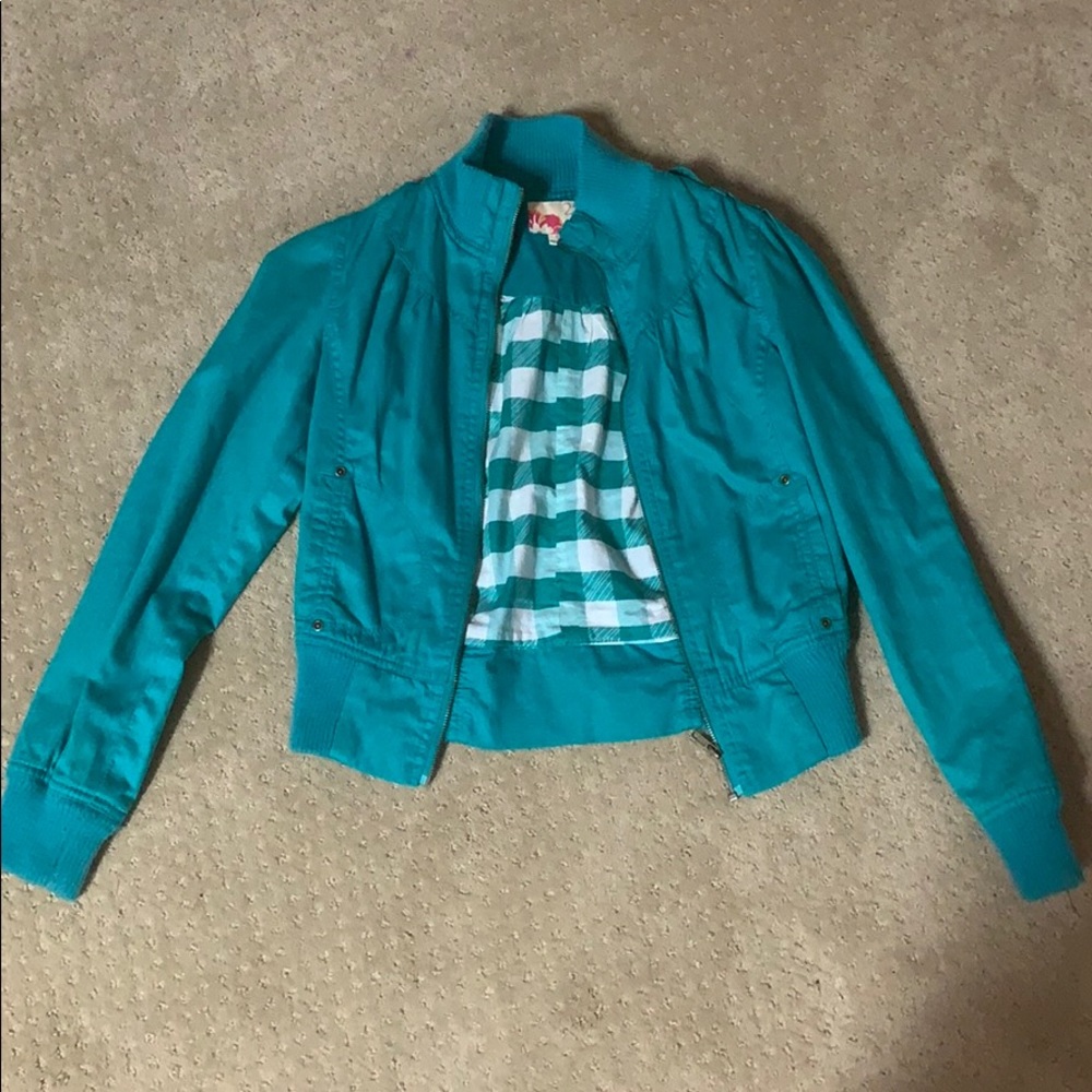 Torquise jacket size small